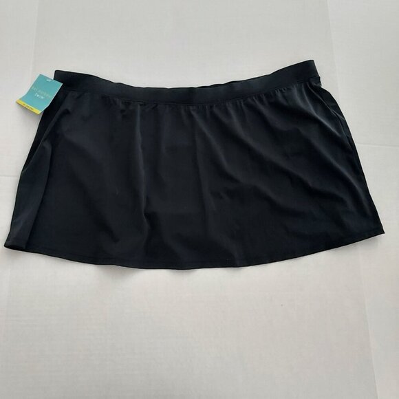 Bal Harbour Tummy Control Black Swim Skirtini Size 2X - Picture 5 of 6